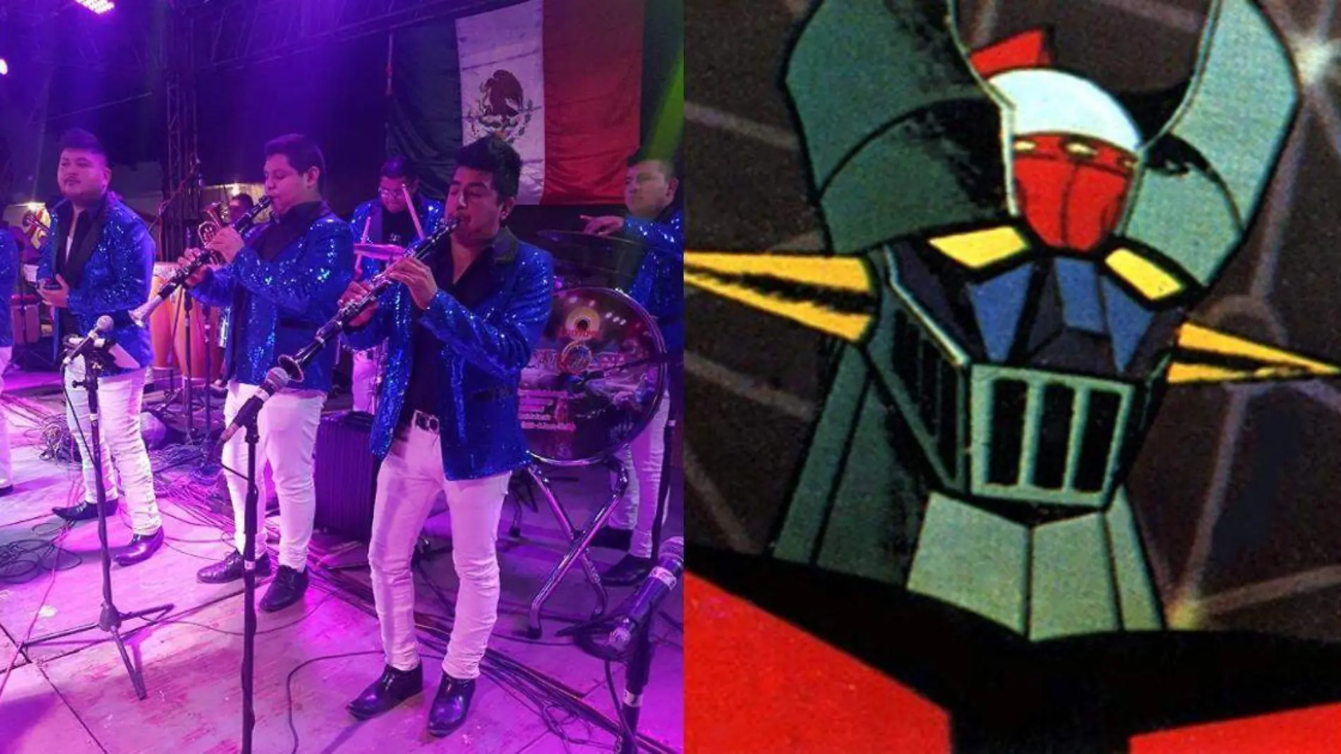 Mazinger Z banda poblana